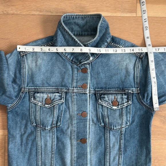 J Brand Jeans Denim Collared Jacket Size Small - Picture 5 of 10